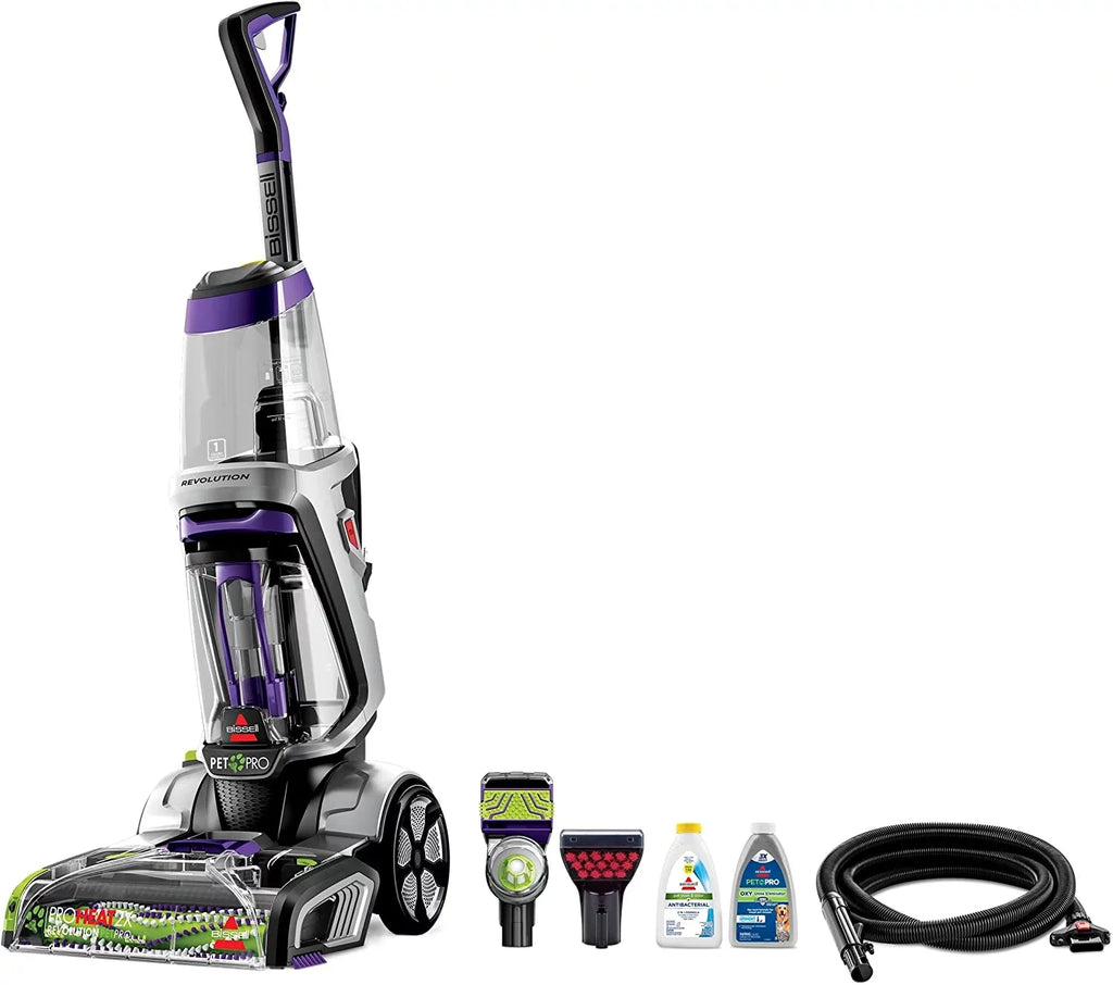 BISSELL Revolution Upright Restored Plus 2X (Refurbished) Cleaner Deep ProHeat 3588F Pro Pet