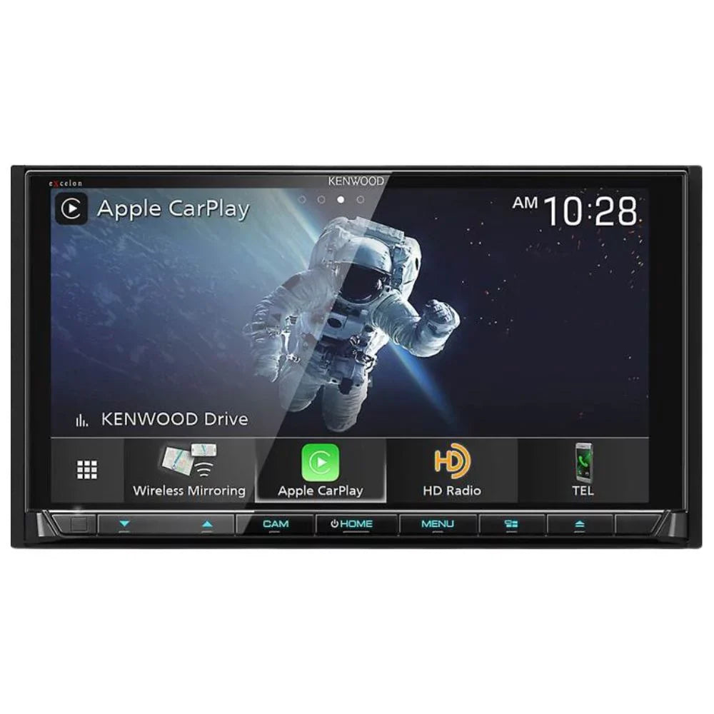 DVD CMOS-230 Receiver Backup Kenwood and eXcelon DDX9907XR Universal New Camera 6.8"