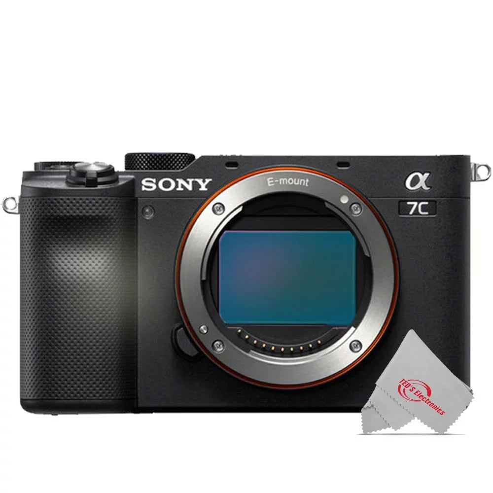 ZA Camera Lens 24-70mm Wi-Fi Mirrorless FE Digital with f/4 T* Built-In 24.2MP Sony Alpha a7C Black OSS