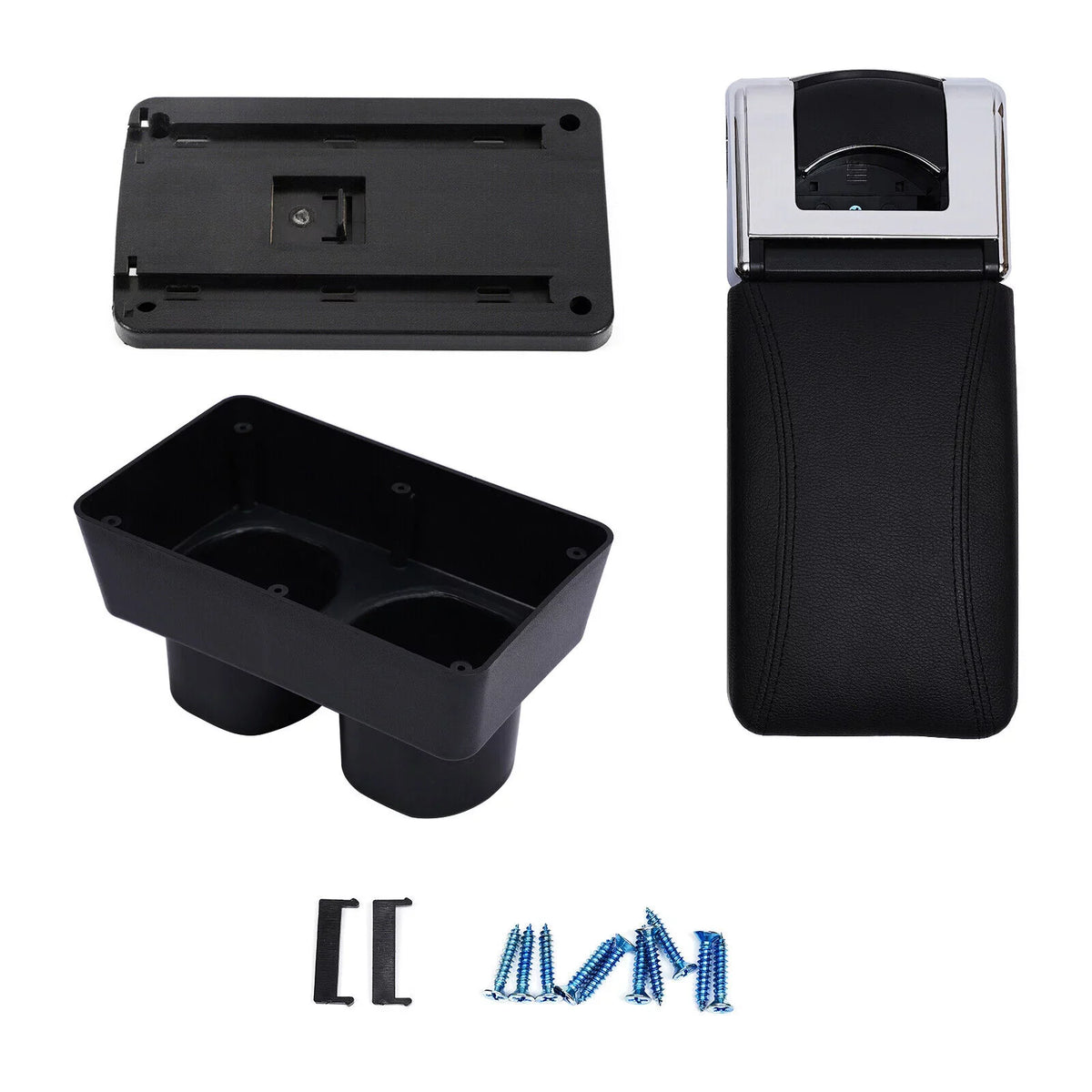 Container Versa 07-2011 Black Center For Hatch Console Storage 2012 Box Nissan Armrest