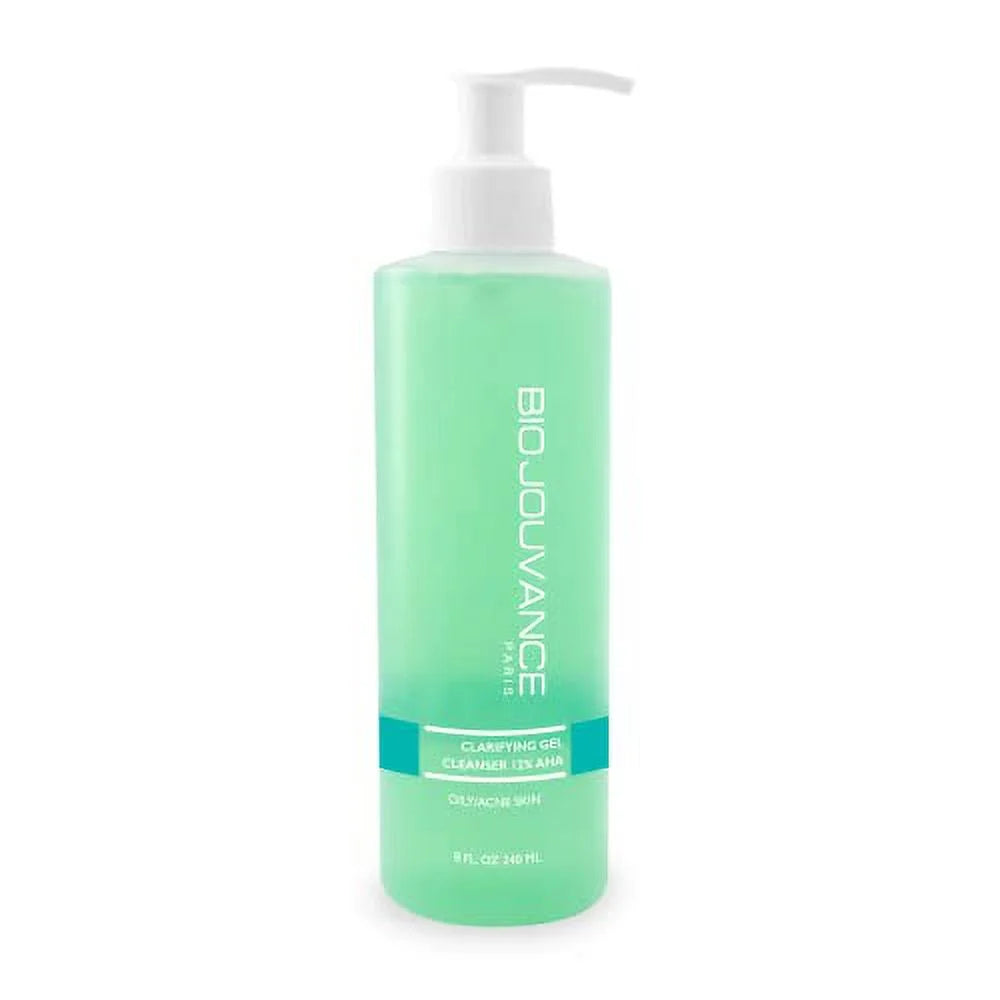 Jouvance Care Face Clarifying Gel 8oz / Treatment - - AHA 240ml Bio Cleanser Skin 12%