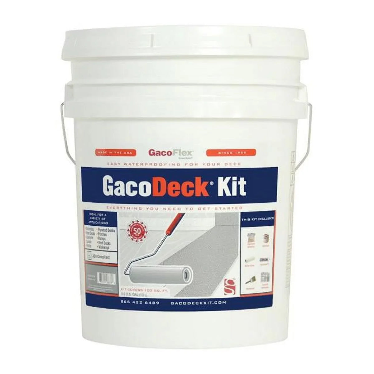 GacoFlex Solid Water-Based Adobe gal. 3.5 Deck GacoDeck Coating