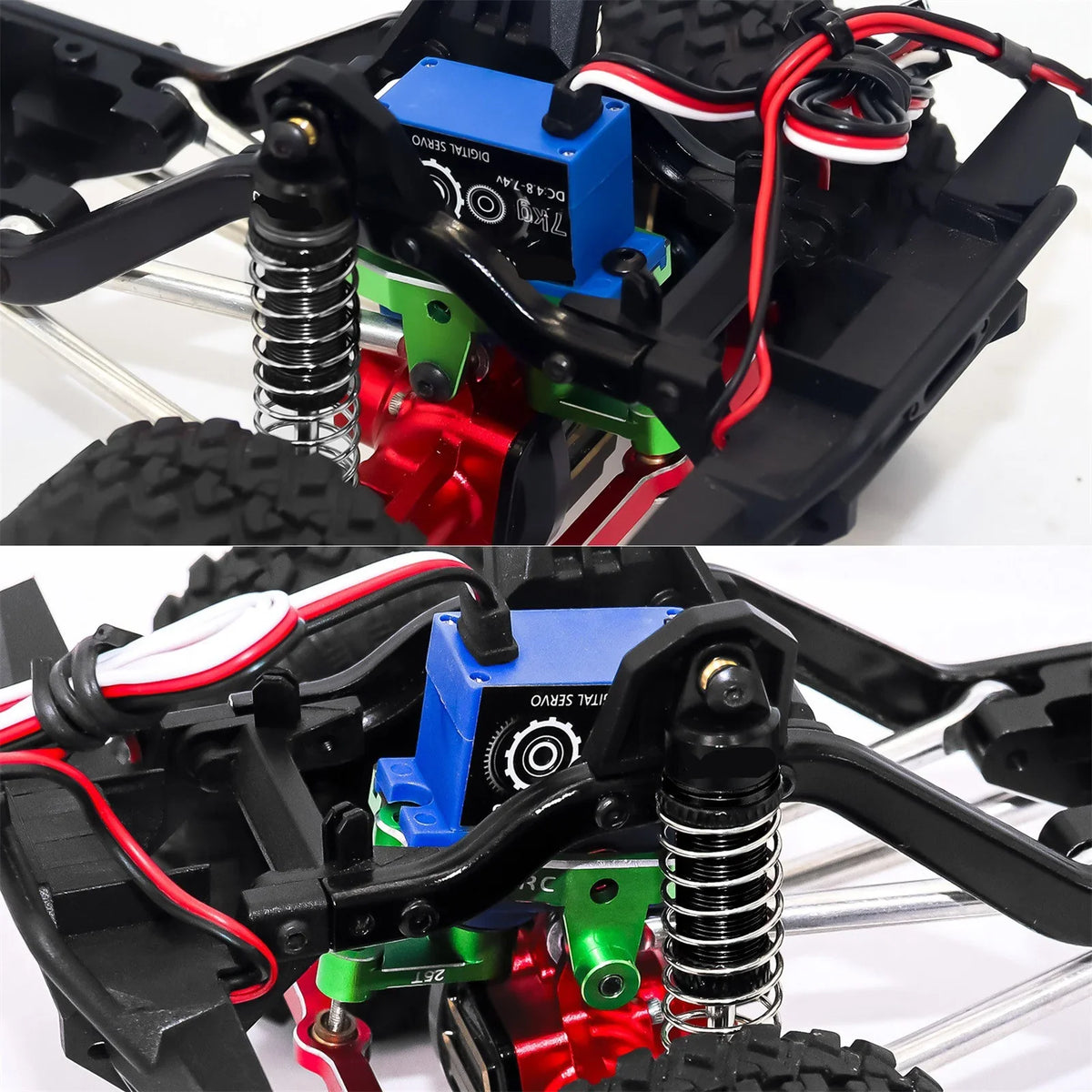 Gifts Servo Car Servo Servo and Clearance with Horn Season Holiday Metal Upgrade Parts Digital Mount RC Micro 1/18 TRX4M Gear 2023RC Servo for Saving