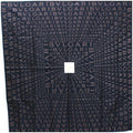 Bvlgari BVLGARI Silk Mania Black | Pre-Owned Ladies Pattern Scarf Muffler (Good)