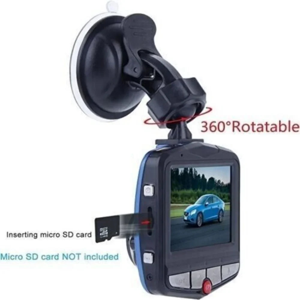 Full 2.4'' 1080P Vision Cam HD Front Car Rear Night Dash or DVR Camera G-sensor