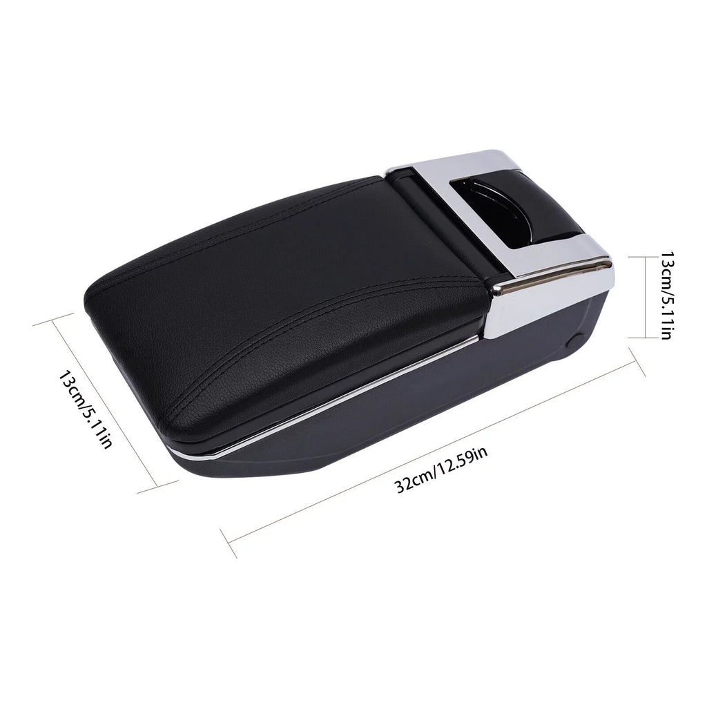 Container Versa 07-2011 Black Center For Hatch Console Storage 2012 Box Nissan Armrest