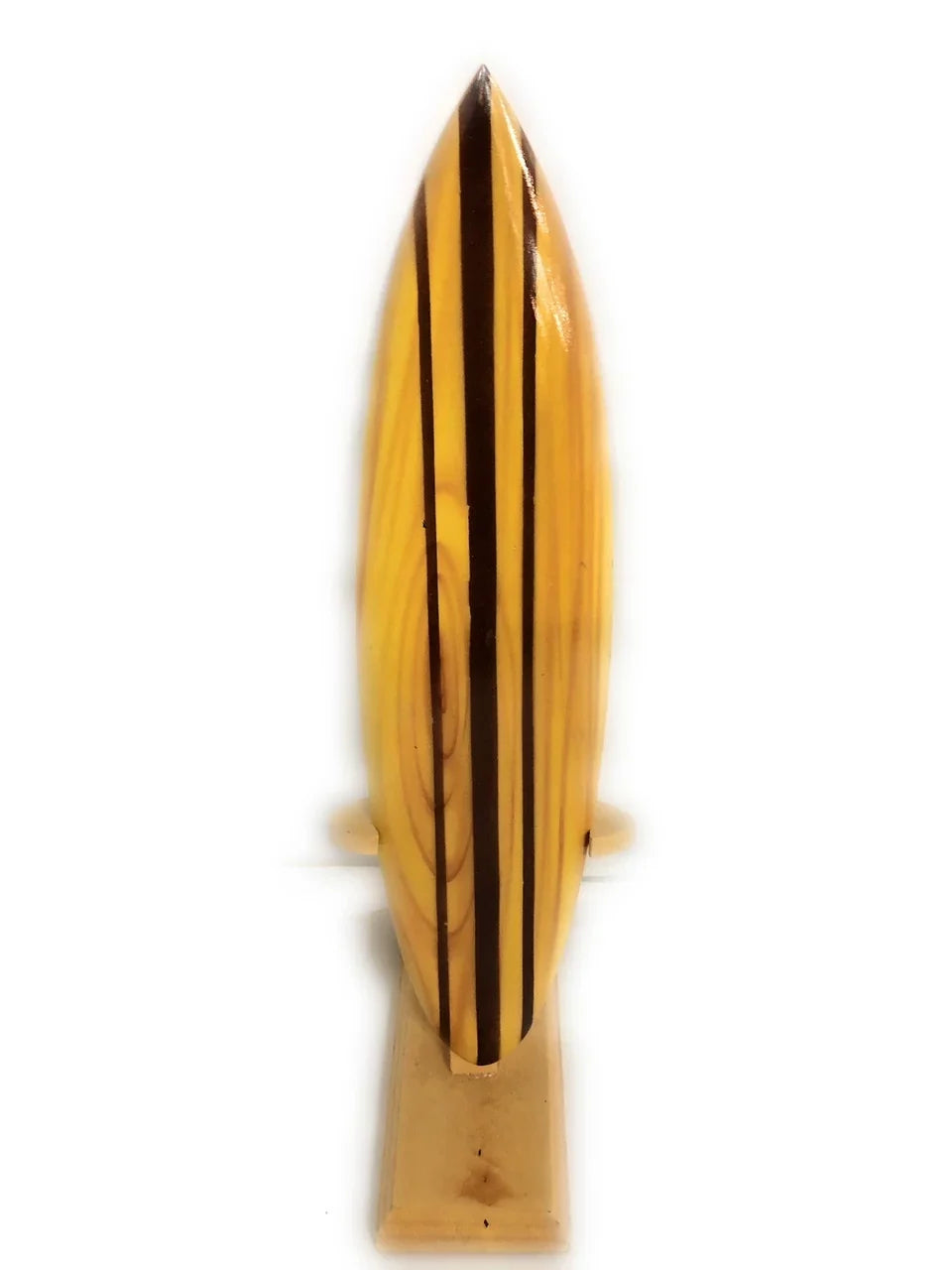 Natural Surfboard Vertical Classic | 12" w/ - Trophy Stand #wai350130n