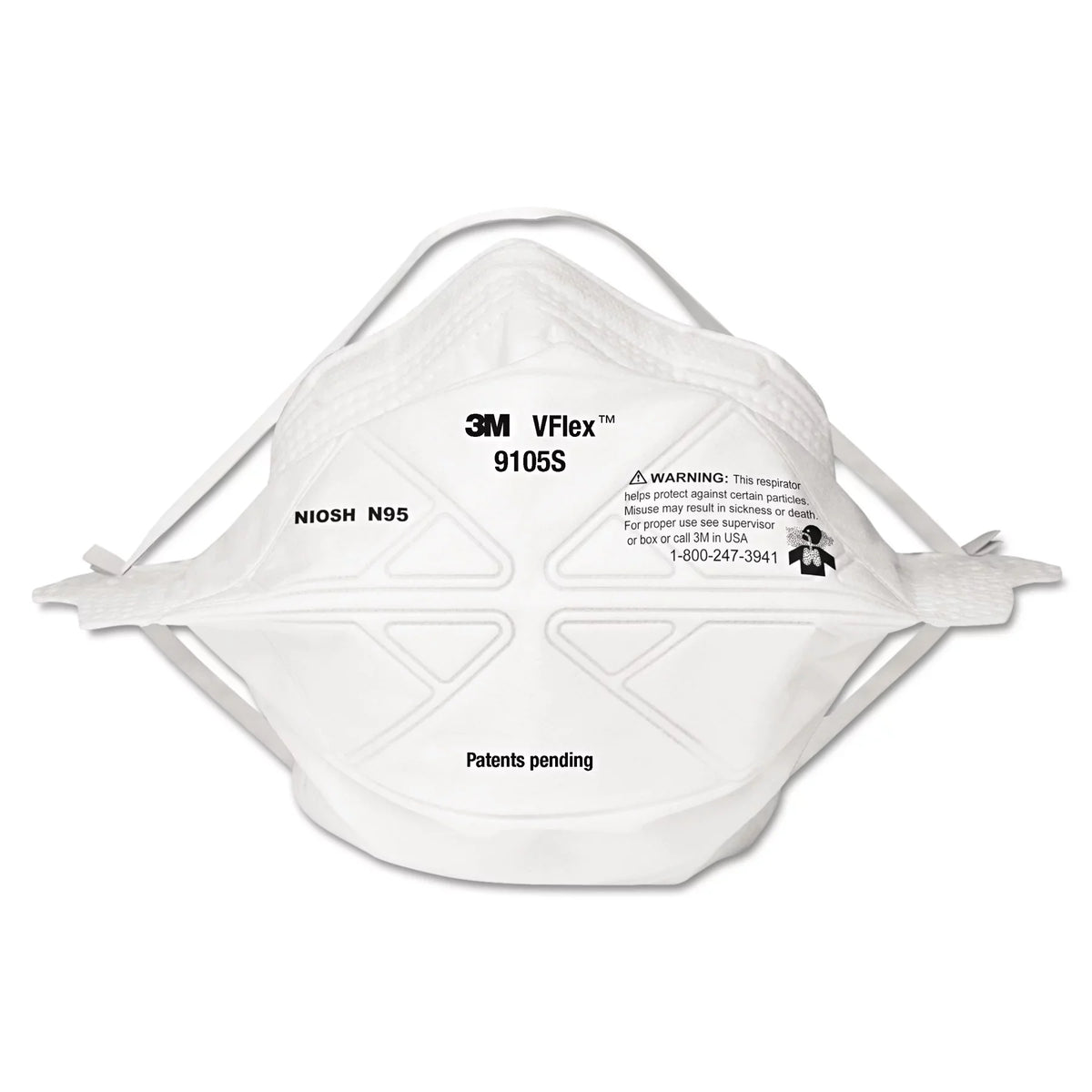 50/box VFlex Particulate 3M Small, N95, -MMM9105S Respirator