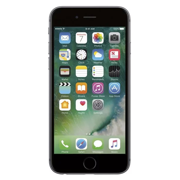 Unlocked iPhone GSM 6s Restored (Refurbished) Space 16GB, Gray Apple