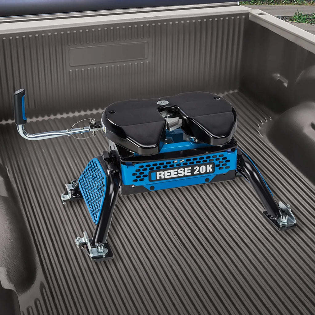 M5 GMC 20K HD 30890 '16-'19 RV HD Series HD-3500 Wheel Fifth Chevrolet Trailer Reese Silverado Sierra for 2500 & HD-3500 Hitch 2500