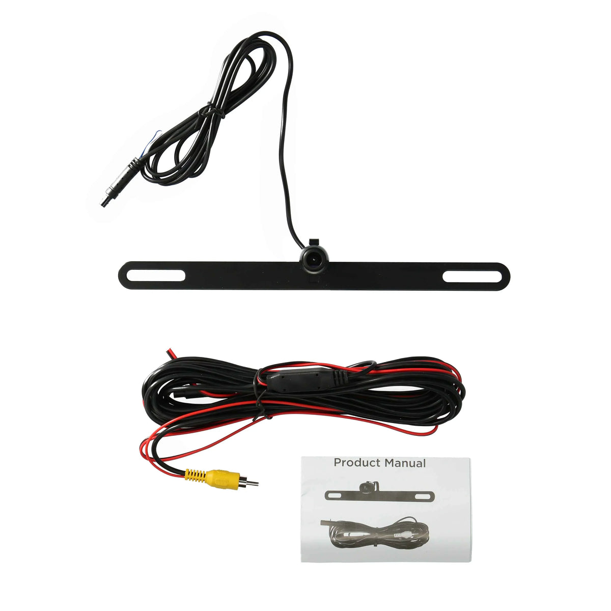 with Lines Metra WM-BPC Plate Backup Parking License Camera