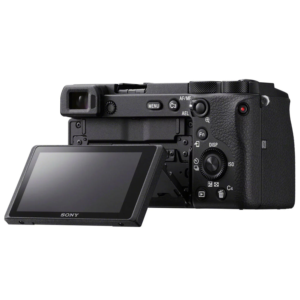 Video + + Camera Photo ILCE-6600B 4K 50mm Gear F1.8 Accessories Body Mirrorless a6600 Full-frame Lens Prime FE Bundle Travel Kit Deco + SEL50F18F Backpack + Sony Camera Fast APS-C Case and Software