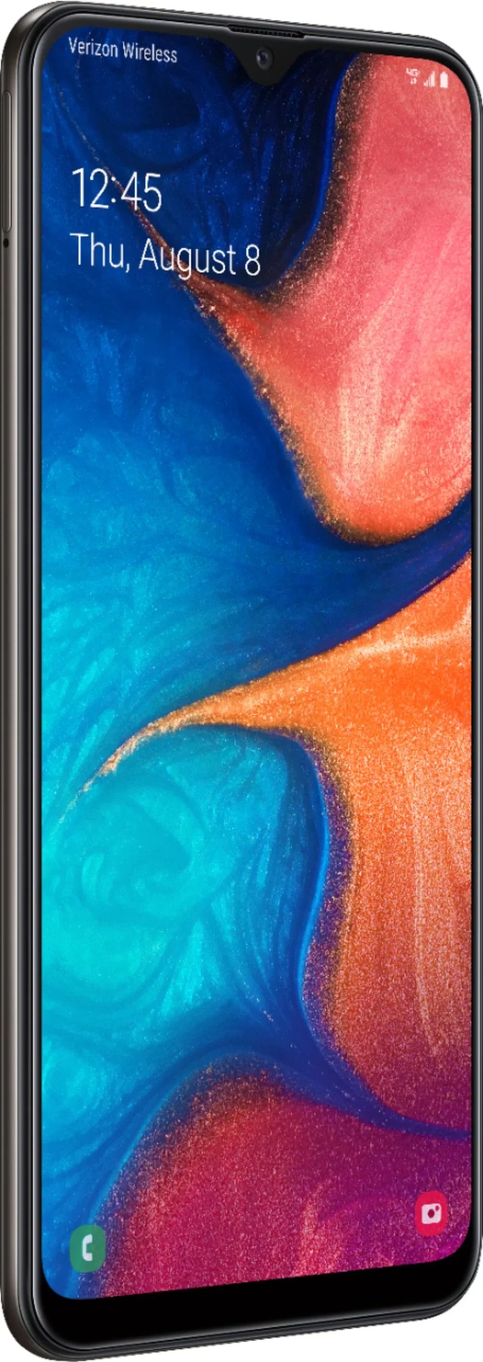 A20 32GB T-Mobile- Samsung SM-A205U (Refurbished) Restored - Black Galaxy