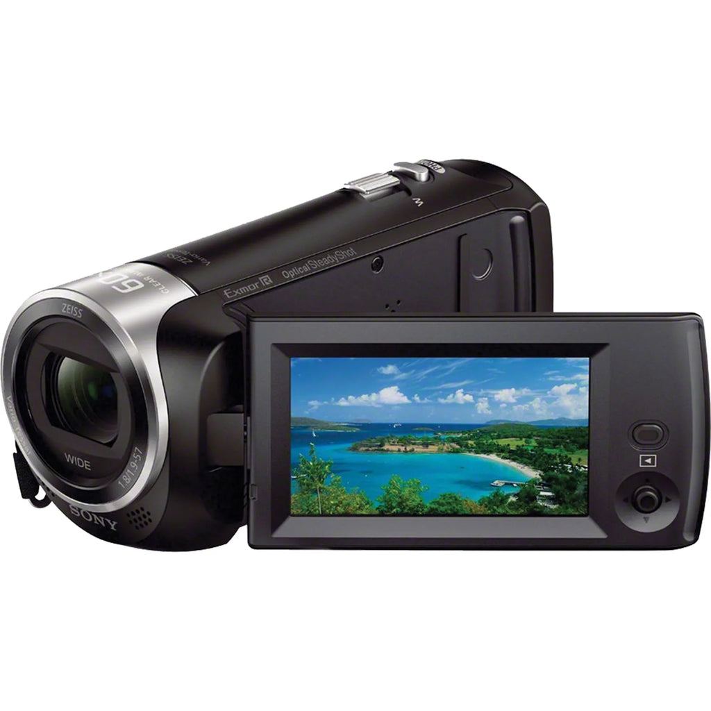 Handycam 32GB Charger + Card HD Recording SD + ZeeTech Camcorder Memory HDR-CX405 + Tripod Video Bundle with Accessory Micro Sony + Case