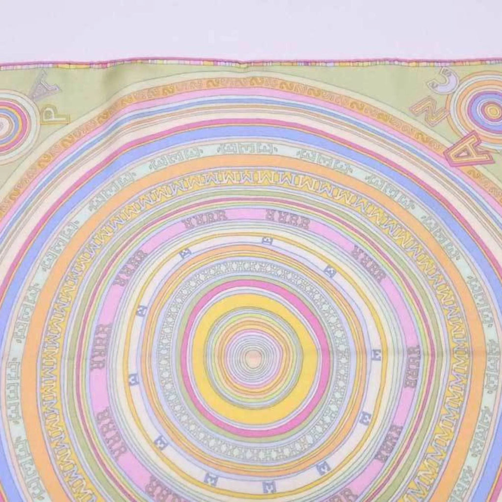 Women's Pre-Owned Hermes HERMES (Good) Scarf Petit Carre Silk Multicolor