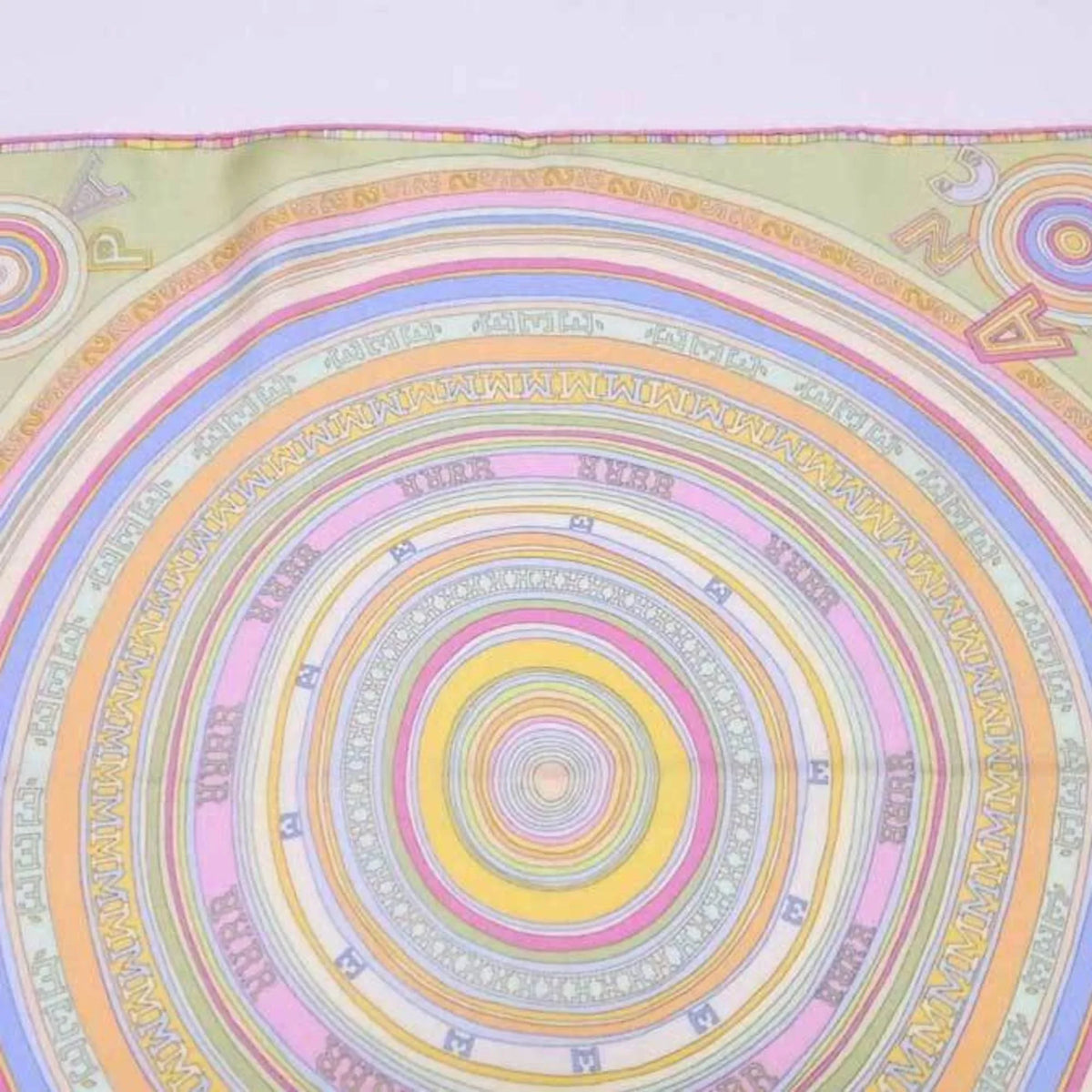 Women's Pre-Owned Hermes HERMES (Good) Scarf Petit Carre Silk Multicolor