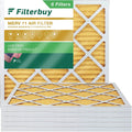 Air Filterbuy (6-Pack) HVAC Pleated Filters 11 17x17x1 MERV Furnace AC
