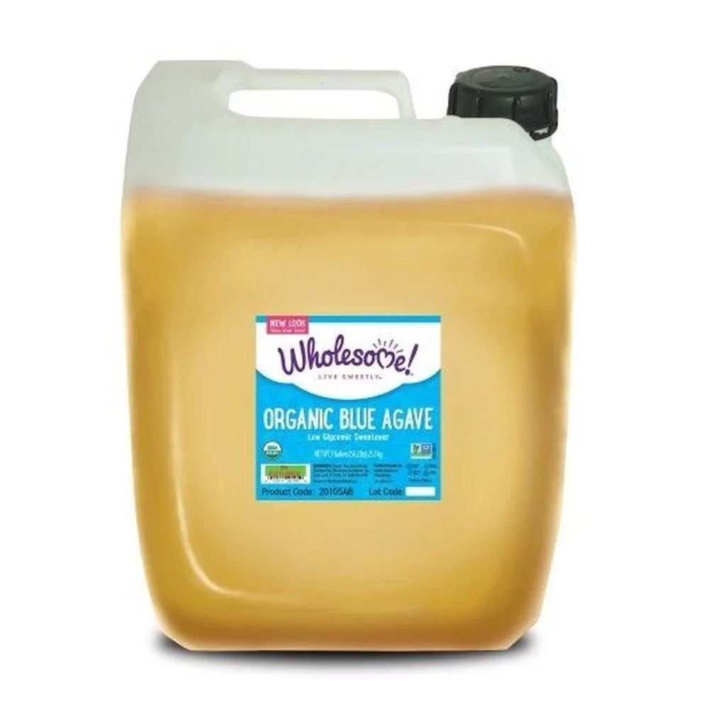 Wholesome Gallon 5 Sweetener, 1 -- Blue Organic Each. Agave