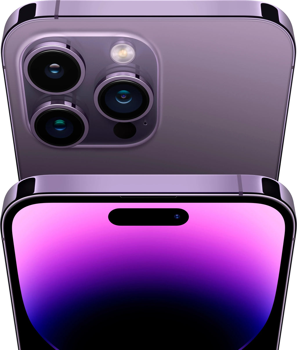14 iPhone (T-Mobile) (Refurbished) Restored 128GB Purple MQ0E3LL/A Deep Apple Pro