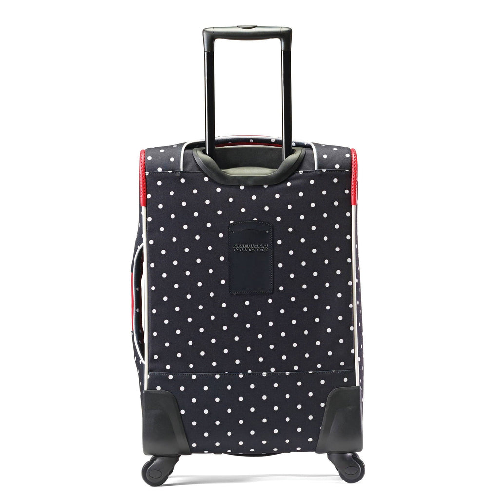 Mouse Minnie Carry On Spinner Bow Suitcase Softside Red