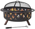 Wood Pit Fire And Moveable Metal Caleb Burning Pit Efficient Grill