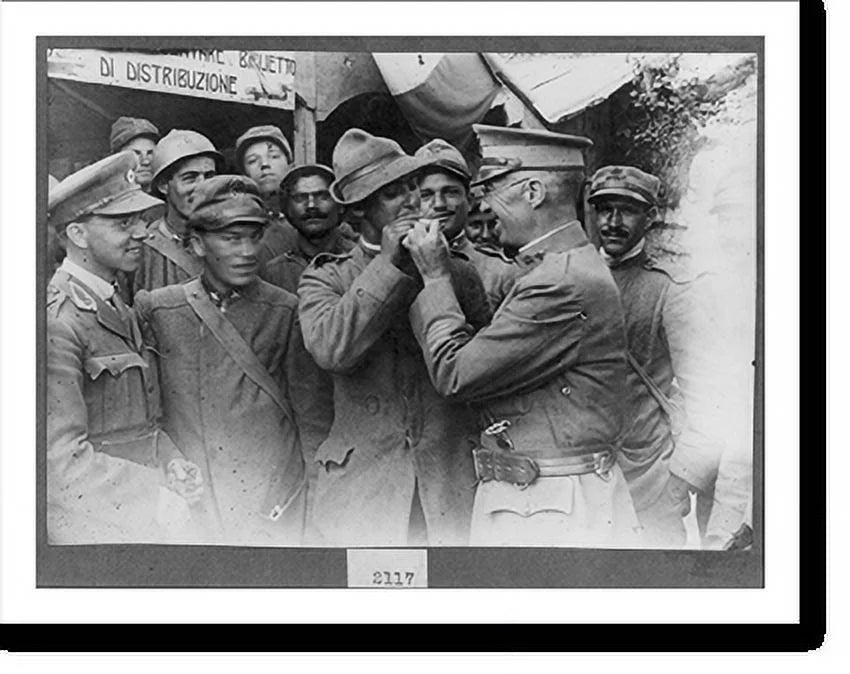 x Grappa], light friendly Framed 17-7/8" [The A Print, 21-7/8" Historic Front: Italian on