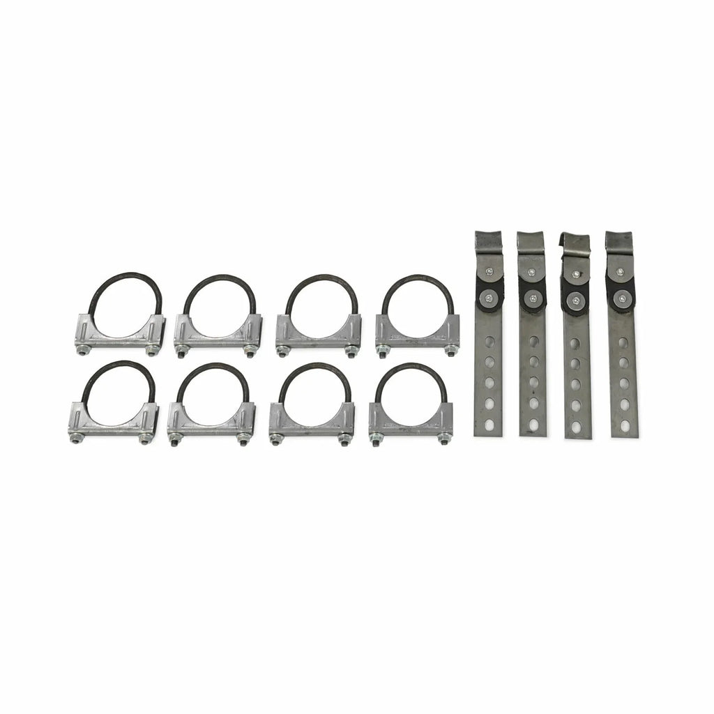 Dual Body Exhaust Exit Flowmaster Kit 44 Car Mopar RC Super 62-74 B Rear 2.5"