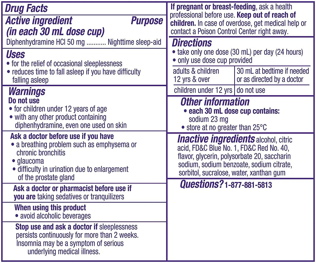 Flavor, Nighttime Vicks 6Oz, Sleep-Aid Berry Liquid, Zzzquil 6-Pack Warming
