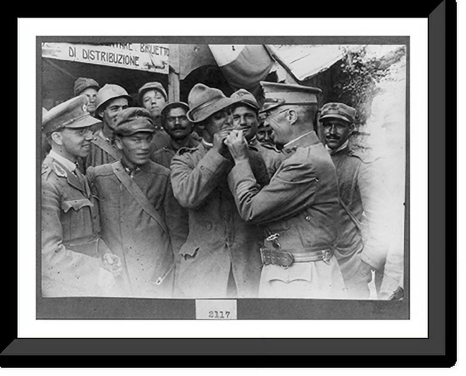 x Grappa], light friendly Framed 17-7/8" [The A Print, 21-7/8" Historic Front: Italian on