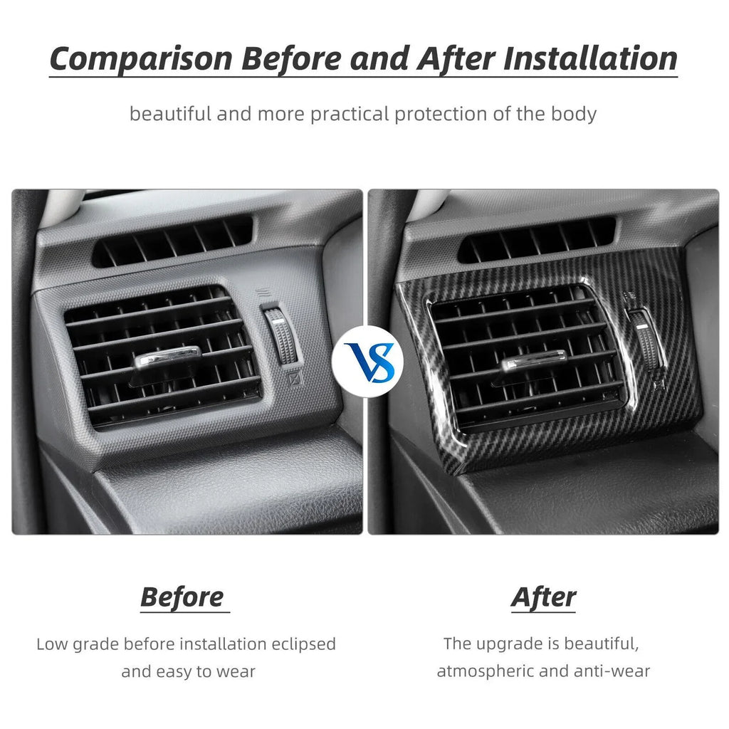 Trim for Side Conditioner Vent Center Cover Console AC Teledu Air Outlet 10-19 4runner