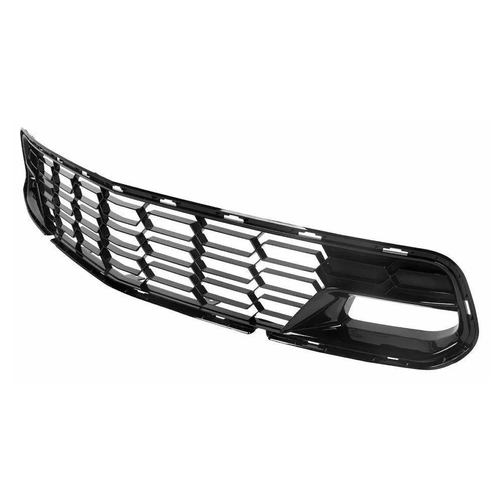 Black Teledu Grille C7 | Z51 Bumper No Chevrolet 14-19 Glossy For Front Camera Corvette