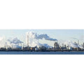 USA Delaware 36 River at Jersey - New the by refinery Oil Print 12 x Poster waterfront