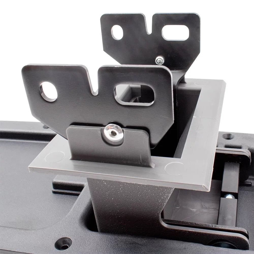 Replacement with Dark Pickup Kit Center Repair Base 04-11 & Brock Armrest Ranger 3L5Z10047A20AAD Compatible Truck Full Gray Console Hinges