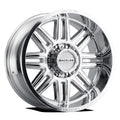 Fits Cast F150 20" Aluminum 948C-SPLIT +18mm FORD SPLIT 6X135 select: 2019 F150 FORD Wheel, Raceline SUPERCREW, 2016-2018 CHROME 20X9