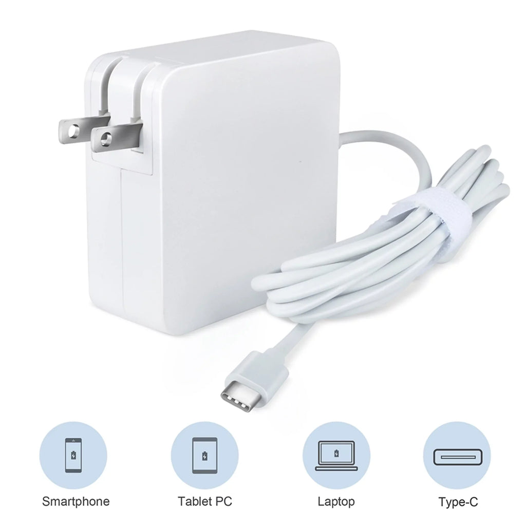 Laptop for USB 65W 7390 PSU Charger Replacement 13 AC P82G003 2-in-1 XPS KONKIN Type-C Adapter Dell White Compatible BOO