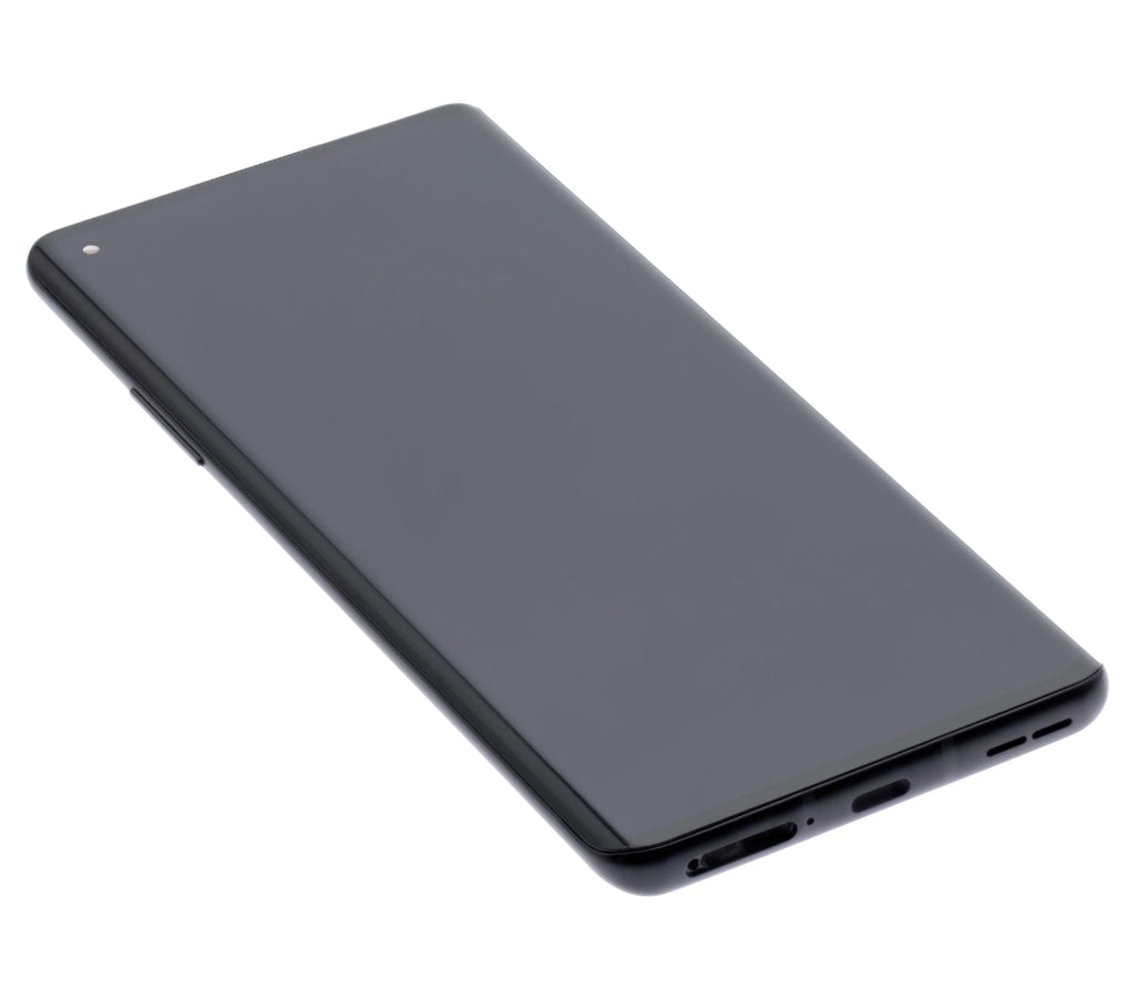 For Compatible With Frame) UW 5G 8 Black) Replacement OnePlus (Non-Verizon / Frame Assembly OLED (Refurbished) (Onyx 5G