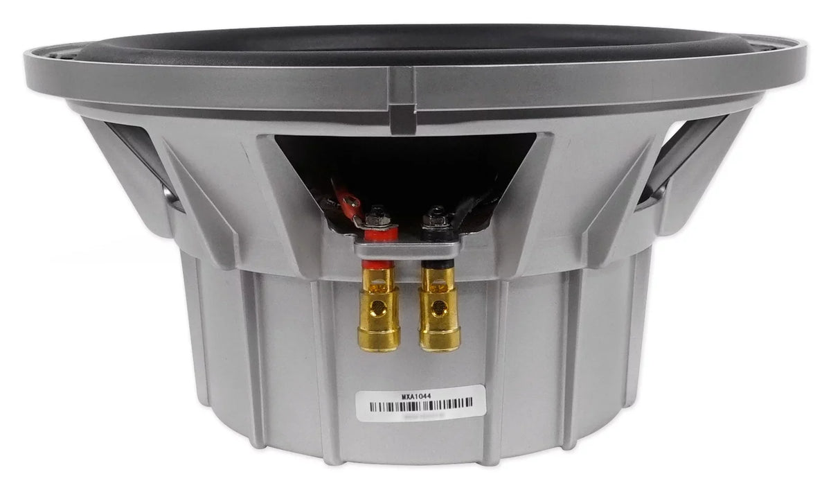 10" Watt LED 500 Dual 4-Ohm Sub Subwoofer Marine Memphis MXA1044 Boat Audio