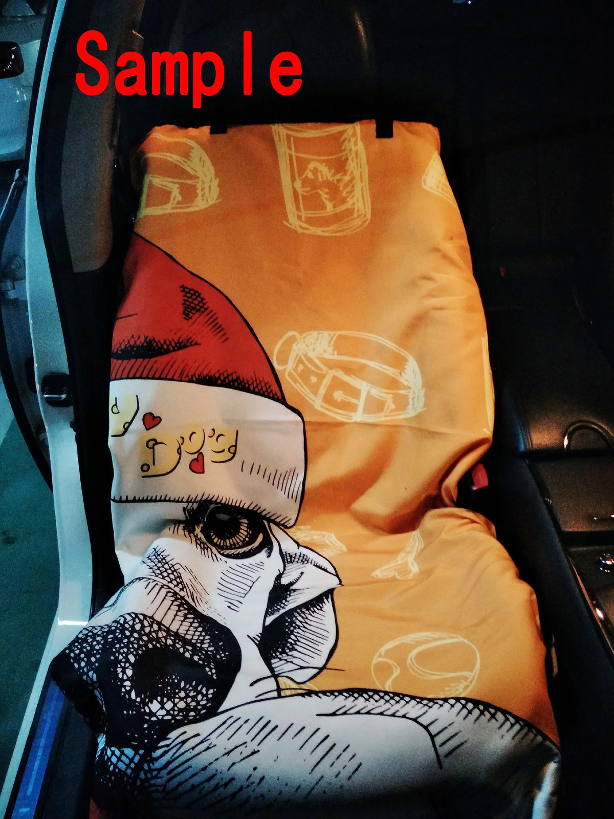 Seat Seat Cargo Hammock Light For SUV 54x60 GCKG Mat Mat Dog Grey Quatrefoil Pet Pattern Trunk inches Cars Car Trucks Cover and Car Mat
