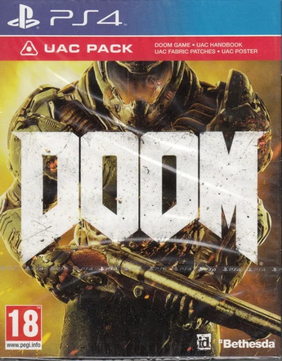 UAC Doom Brand Factory New with Pack PS4 Sealed