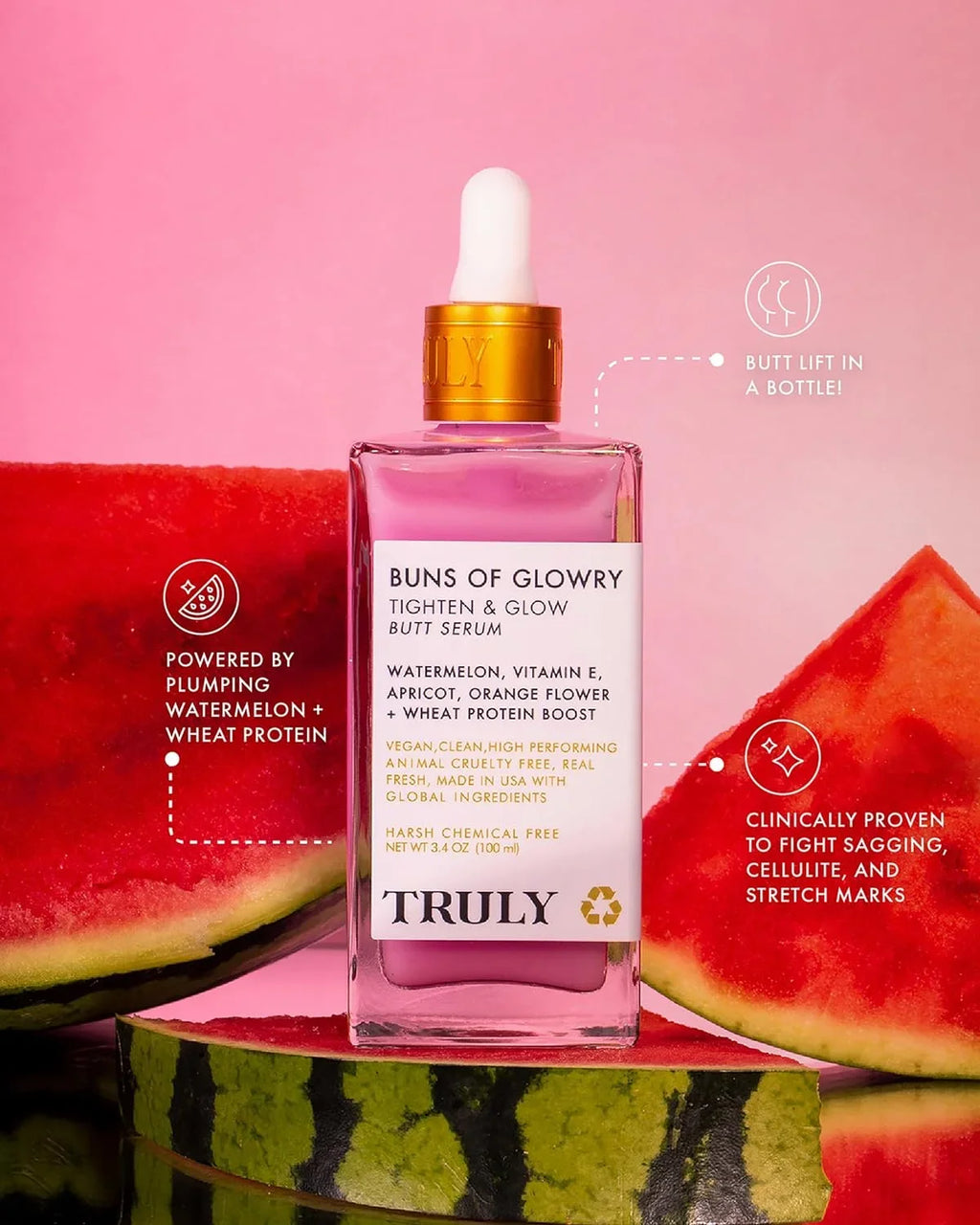 &amp; Tighten Glowry Glow Buns Butt Of Serum