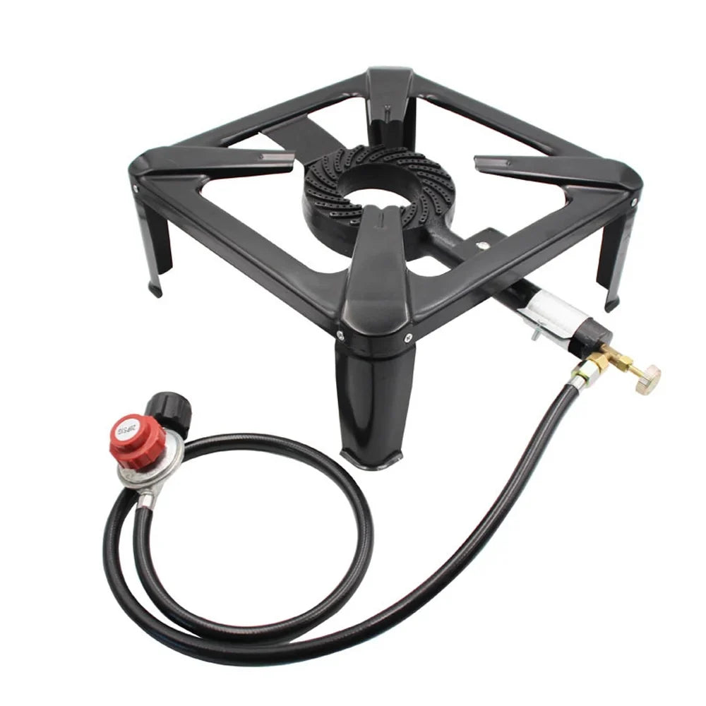 Walmeck Cooking , Stove Outdoors Cast Gas Camping Propane Stove, Stove Portable for Iron