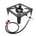 Walmeck Cooking , Stove Outdoors Cast Gas Camping Propane Stove, Stove Portable for Iron
