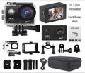 Carry Camera HD Battery, Card, 30M Camera Action Under 1080P Included Sports TF Waterproof, Case
