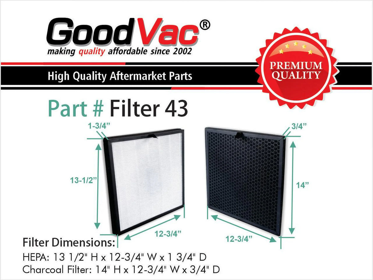 Cube Filter Air Samsung HEPA with True H13 Replacement GOODVAC Bespoke Kit CFX-H1401/AA Compatible Purifiers