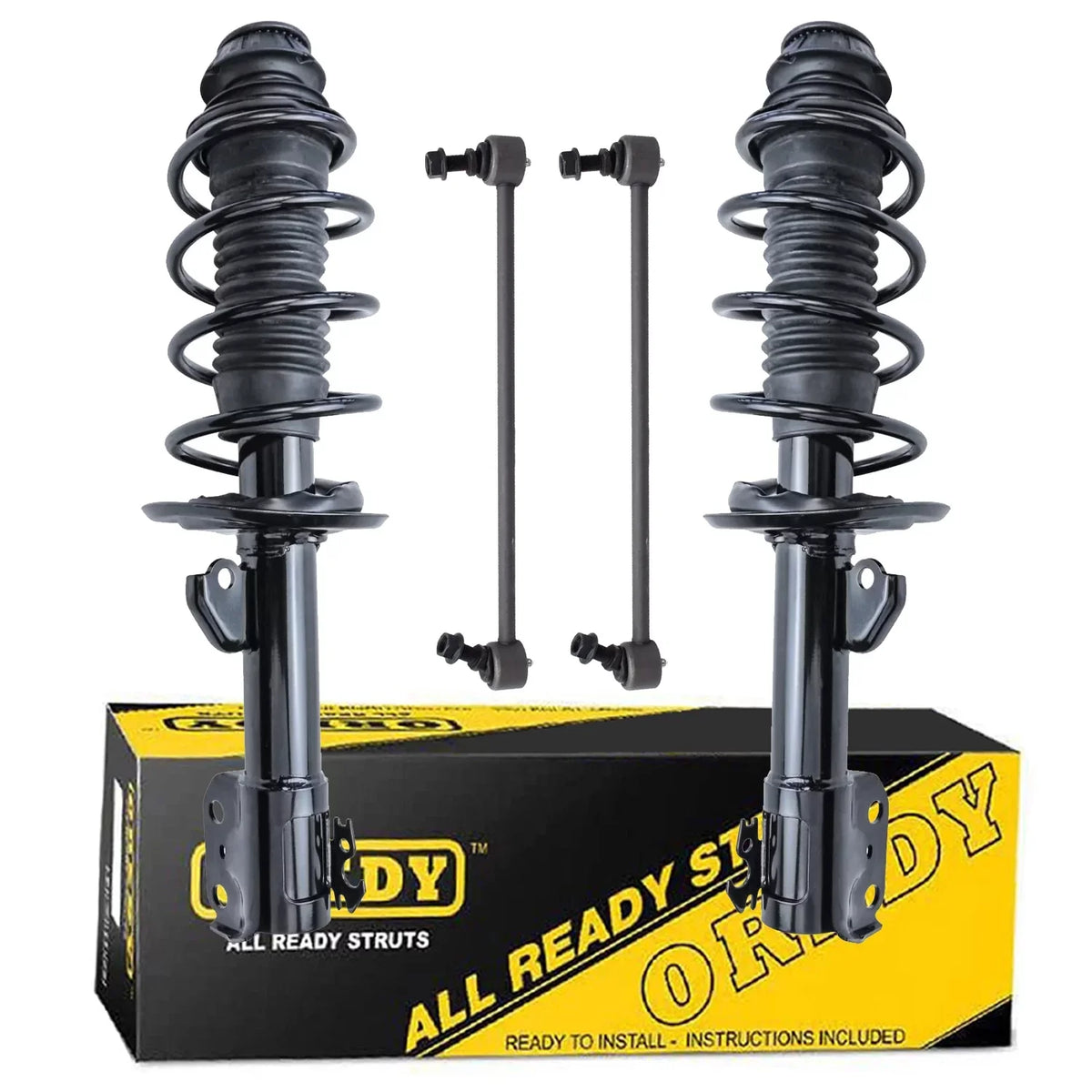 2007 Toyota for Bar - 4PC 2006 Links 2009 2008 K80879 Yaris 2010 Front 2011 OREDY & Kit 2012 Struts 272289 272288 Sway