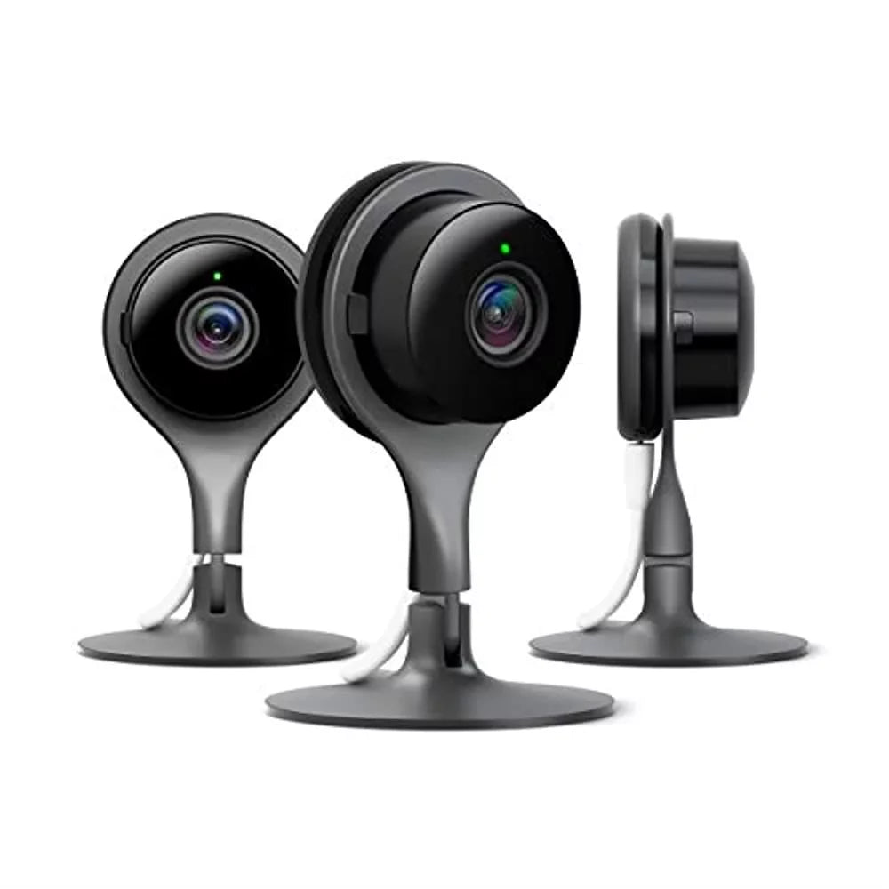 Pack Indoor Vision Cam Your Google Surveillance for Control Security Get and - - Camera Camera Video Indoor Nest with Phone Home Alerts with and Night 24/7 Mobile 3 Wired Live -