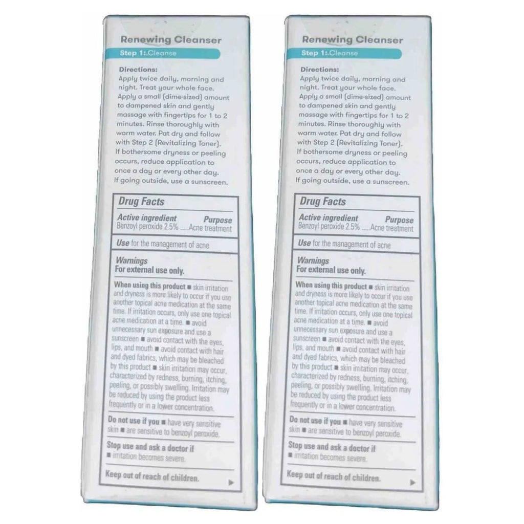 Cleanse Solution Step of 4 Each Renewing Proactiv Acne Pack 1 Medication 2, oz Cleanser