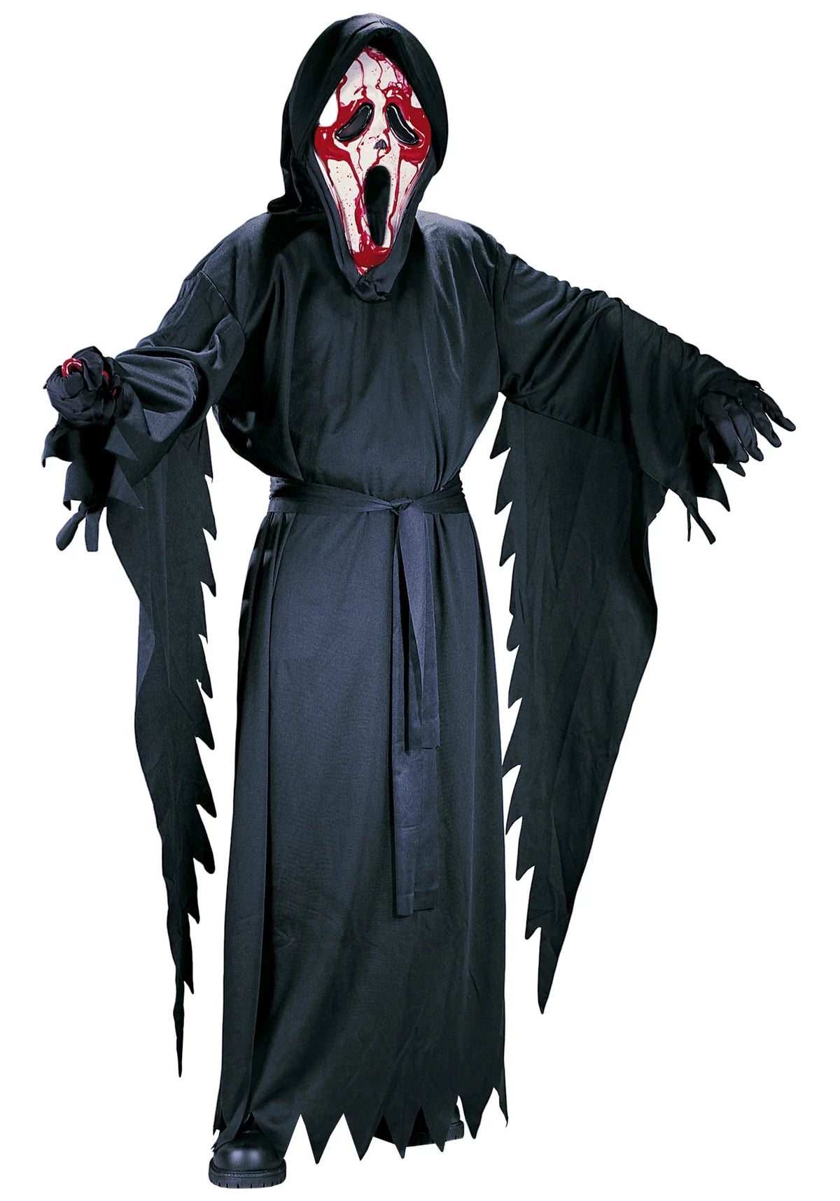 Ghost Bleeding Face Costume Kids