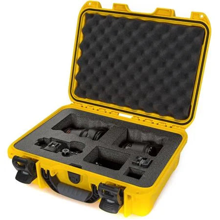 Media Case Lightweight Resin Sony A7R NK-7 Waterproof Yellow 920 for Series Camera, Foam Hard with Insert