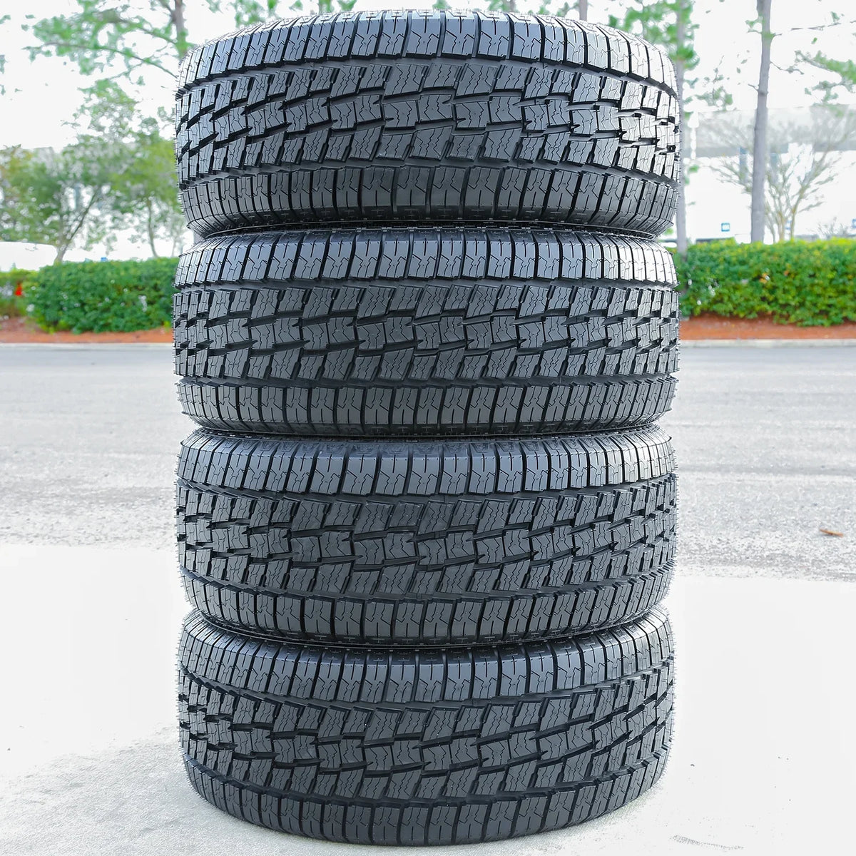 E Ply of All 4 LT Load 10 (FOUR) AT Tires Landgolden 235/85R16 Set Terrain LGT57 A/T
